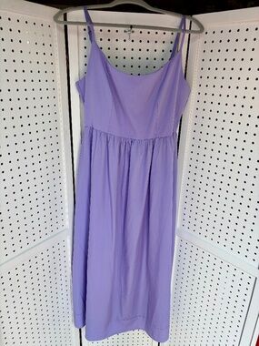 Lavender Spaghetti Strap Midi Sundress - Women's Large